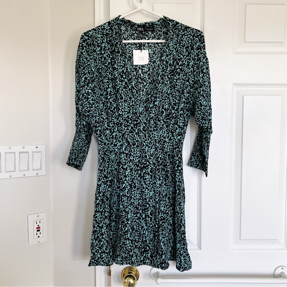 Zara Leopard Print Dress